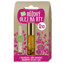 Bio Ružový olej na pery Q10