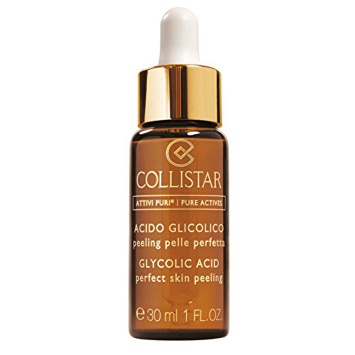 Collistar Pure Actives Glycolic Acid Perfect Skin Peeling - Omlazující pleťové sérum 30 ml