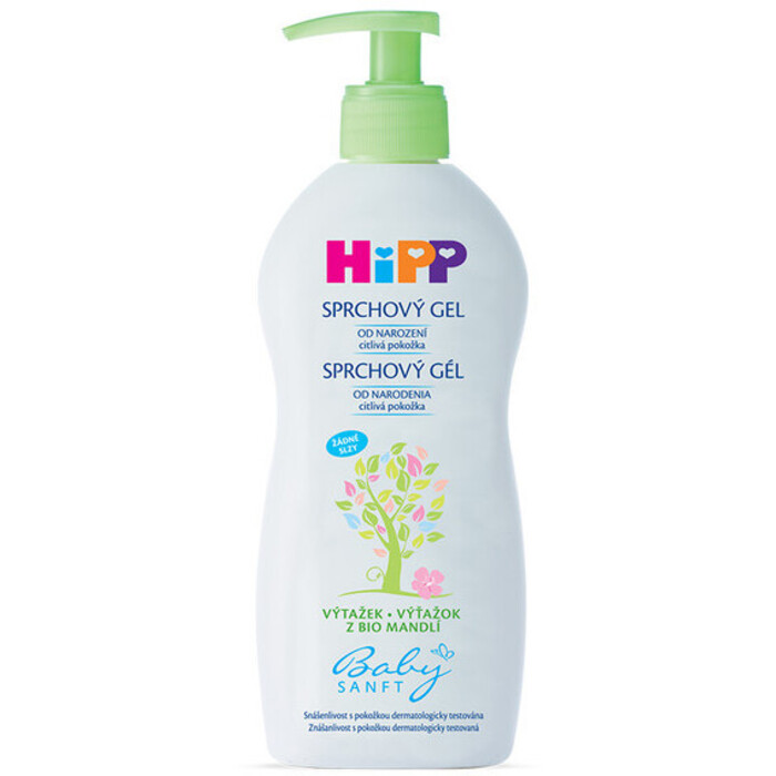 HIPP Babysanft Shower Gel - Jemný sprchový gel pro děti 400 ml
