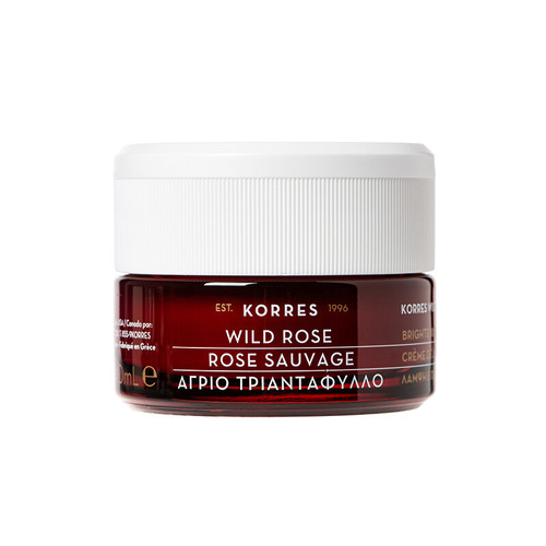 Korres Wild Rose Brightening & First Wrinkles Day Cream ( suchá pleť ) - Rozjasňující krém 40 ml