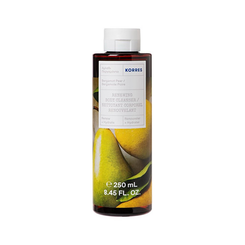 Korres Bergamot Pear Shower Gel - Revitalizační sprchový gel 250 ml