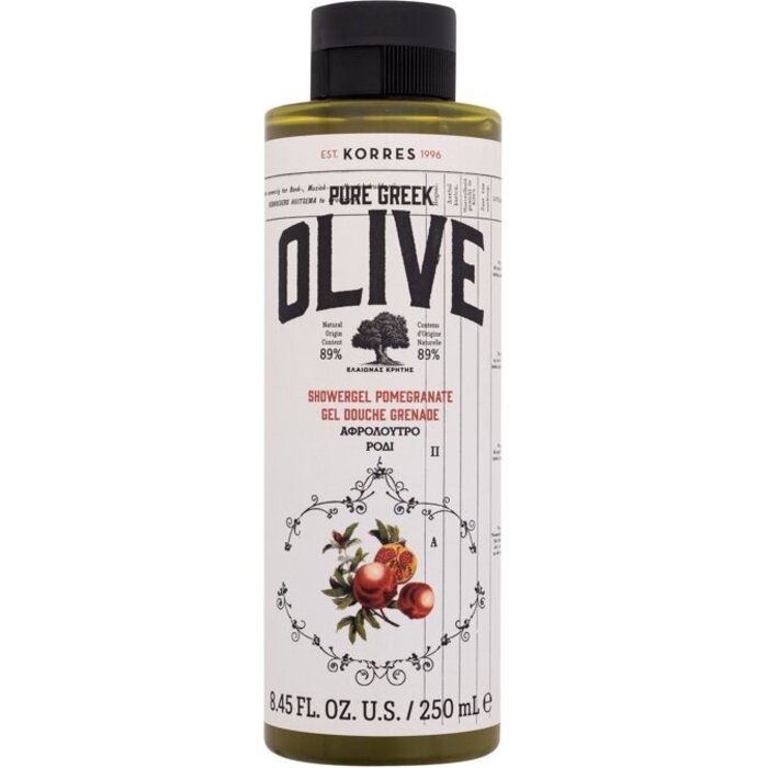 Korres Pure Greek Olive Shower Gel ( Pomegranate ) - Sprchový gel 250 ml