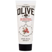 Pure Greek Olive Body Cream Pomegranate - Hydratační tělový krém s vůní granátového jablka