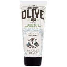 Pure Greek Olive Body Cream Sea Salt - Hydratační tělový krém s vůní mořské soli