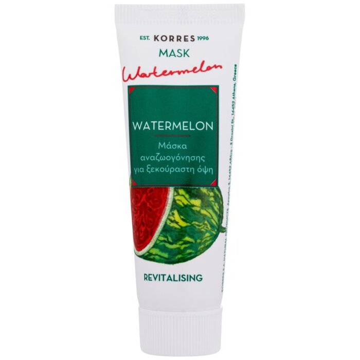 Korres Watermelon Revitalising Mask - Revitalizační pleťová maska 18 ml