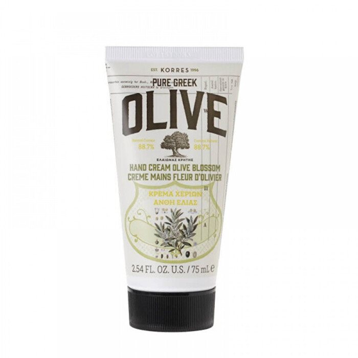 Korres Pure Greek Olive Hand Cream Olive Blossom - Hydratační krém na ruce 75 ml
