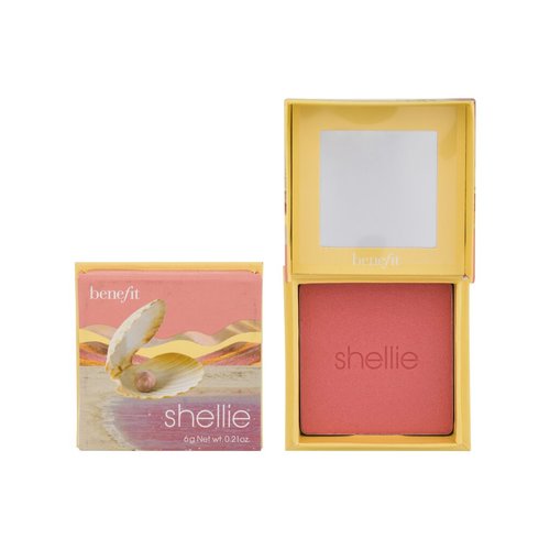 Benefit Shellie Blush - Pudrová tvářenka 6 g - Warm Seashell-Pink