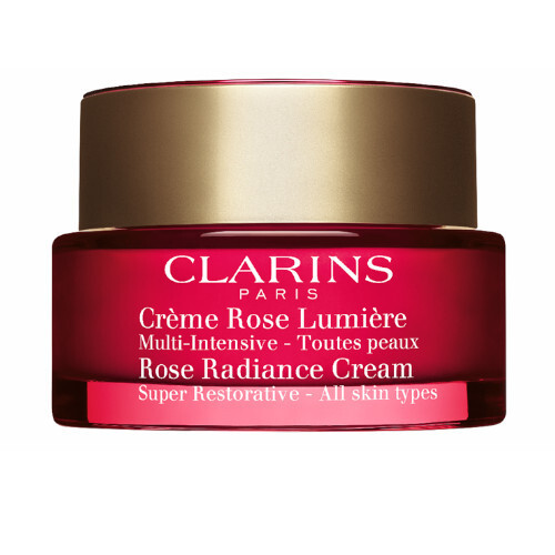 Clarins Super Restorative Rose Radiance Cream ( všechny typy pleti ) - Denní krém proti vráskám 50 ml