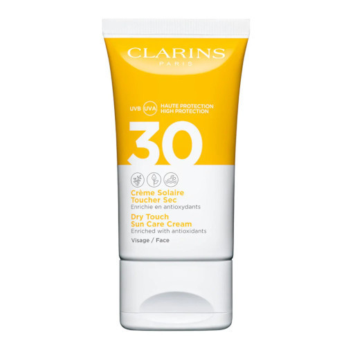 Clarins SPF 30 Dry Touch Sun Care Cream - Zmatňující pleťový krém na opalování 50 ml