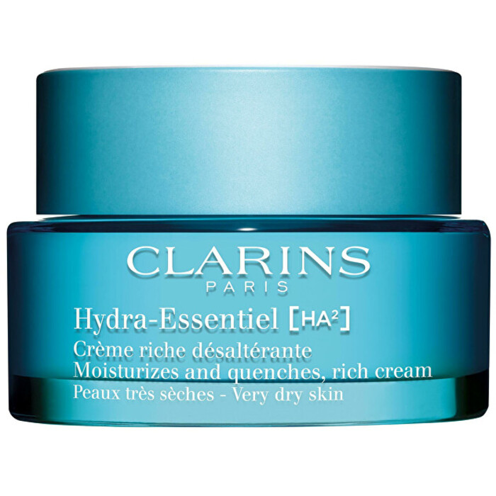 Clarins Hydra Essentiel Moisturizes and Quenches Rich Cream ( velmi suchá pleť ) - Hydratační denní krém 50 ml