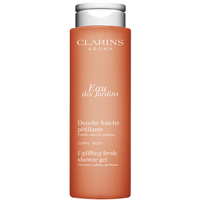 Clarins Eau des Jardins Uplifting Fresh Shower Gel - Sprchový gel 200 ml