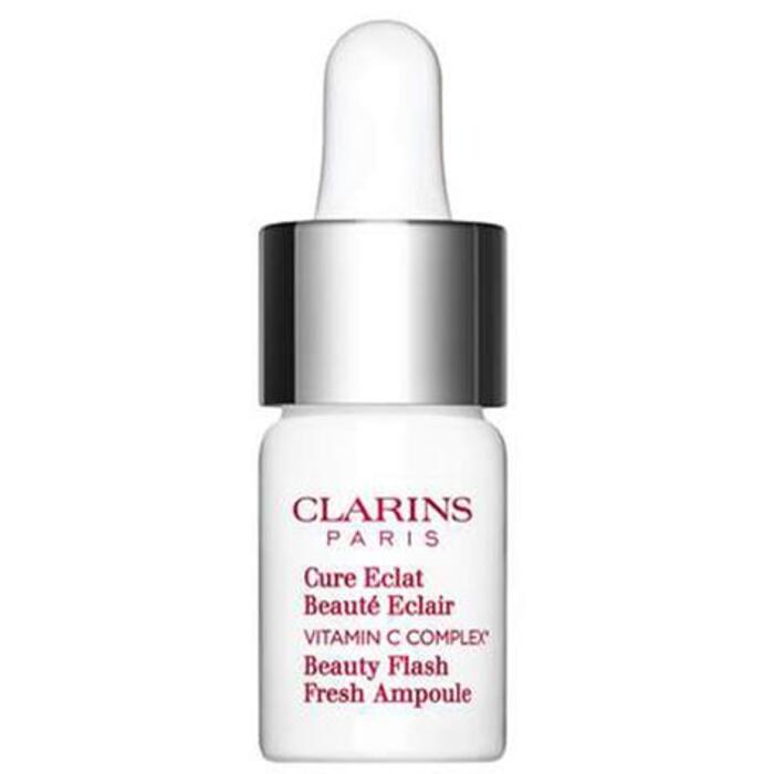 Clarins Beauty Flash Fresh Ampoule - Rozjasňující pleťová kúra proti tmavým skvrnám 8 ml