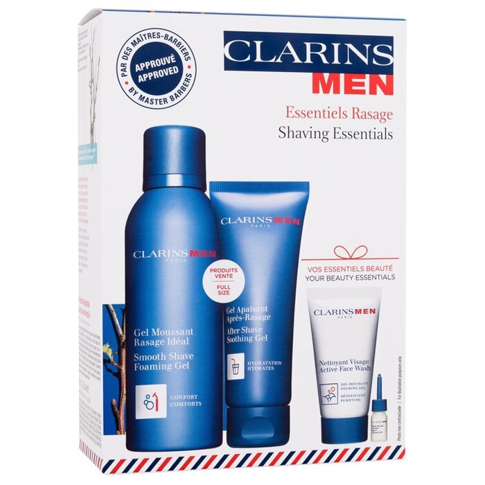 Clarins Men Shaving Essentials Set - Dárková sada 150 ml