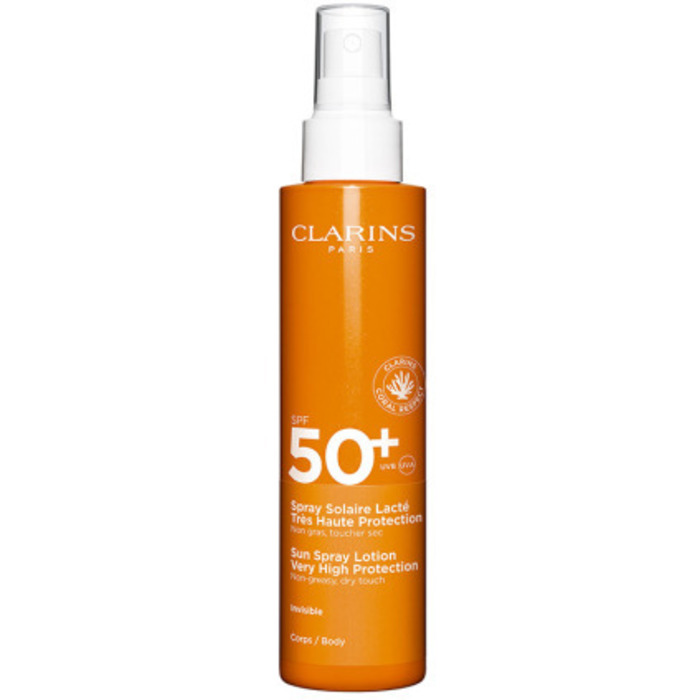 Clarins Sun Spray Lotion SPF 50 - Opalovací mléko na tělo ve spreji 150 ml