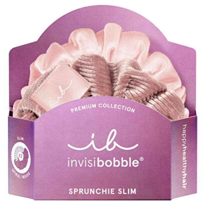 Invisibobble Sprunchie Slim Premium La Vie en Rose - Gumička do vlasů ( 2 ks )
