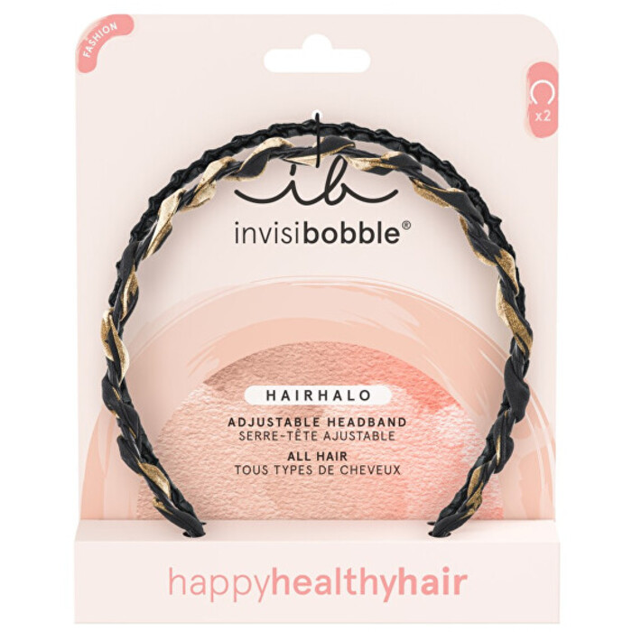 Hairhalo Chique and Classy - Nastaviteľná čelenka do vlasov (2 ks)
