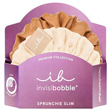 Sprunchie Slim Premium Creme de Caramel - Gumička do vlasů ( 2 ks )