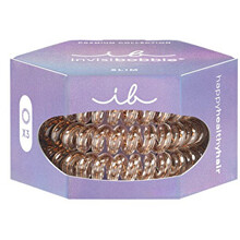 Slim Premium Bronze me Pretty - Gumička do vlasov ( 3 ks )
