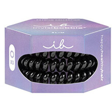 Slim Premium True Black - Gumička do vlasov ( 3 ks )
