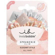 Sprunchia Slim Bella Chrome - Gumičky do vlasov ( 2 ks )
