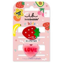 Clipstar Glow Frutti Strawberry - Škripček do vlasov 2 ks
