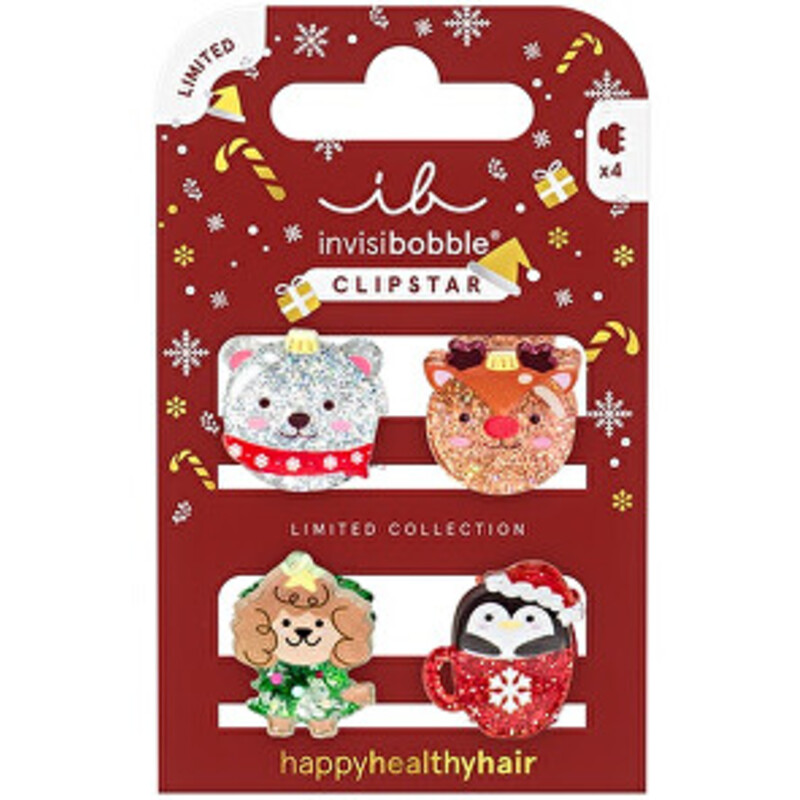 Clipstar Kids Sparkle in a Cup - Škripček do vlasov (4 ks)
