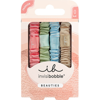 Beauties Satin Sorbet - Saténové gumičky ( 4 ks )