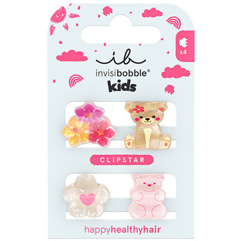 Clipstar Kids Bearly Bloomed - Skřipec do vlasů ( 4 ks )