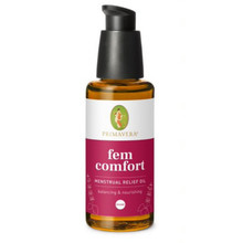 Fem Comfort Oil - Vyrovnávající masážní olej pro ženy při menstruaci či hormonálních výkyvech