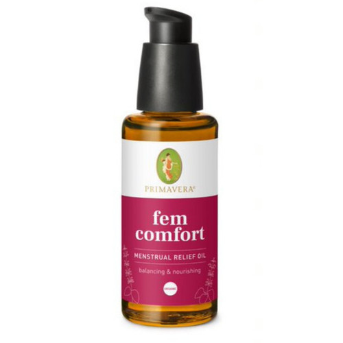 Fem Comfort Oil - Vyrovnávajúci masážny olej pre ženy pri menštruácii či hormonálnych výkyvoch
