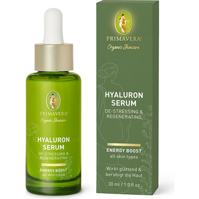 Primavera De-Stressing & Regenerating Hyaluron Serum - Hyaluronové pleťové sérum 30 ml