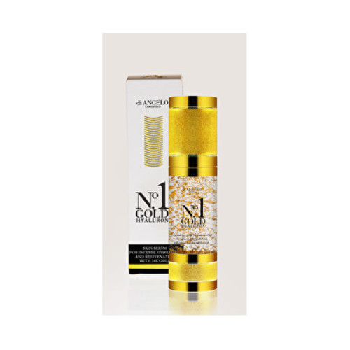 Di ANGELO cosmetics No.1 Gold Hyaluron Skin Serum For Intense Hydration - Pleťové sérum 30 ml