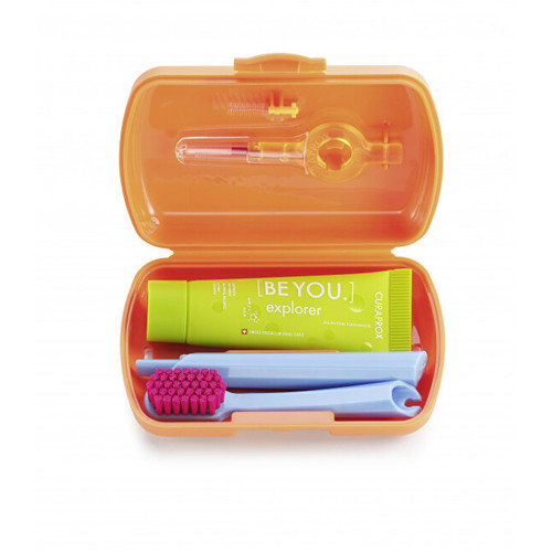 Travel Set ( oranžový ) - Zubní péče