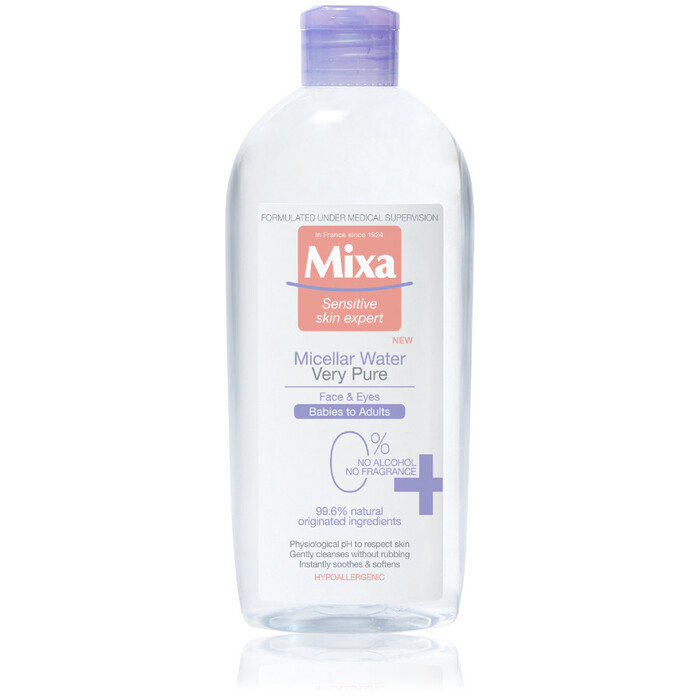 Mixa Micellar Water Very Pure - Micelární voda 400 ml