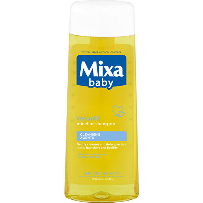 Mixa Baby Very Mild Micellar Shampoo - Velmi jemný micelární šampon 300 ml