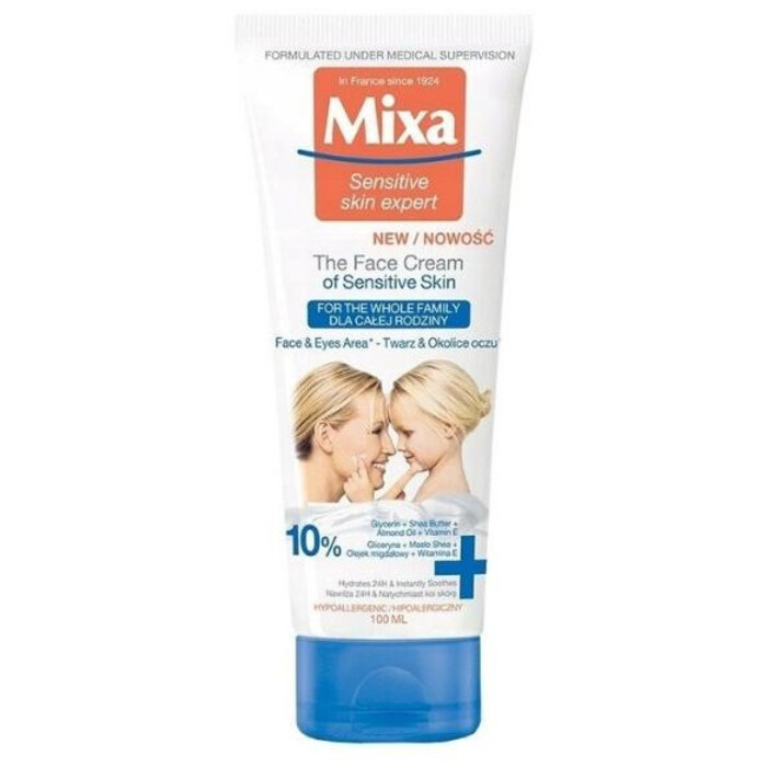 Mixa Cream For The Face And Eye Area - Hydratační krém 100 ml