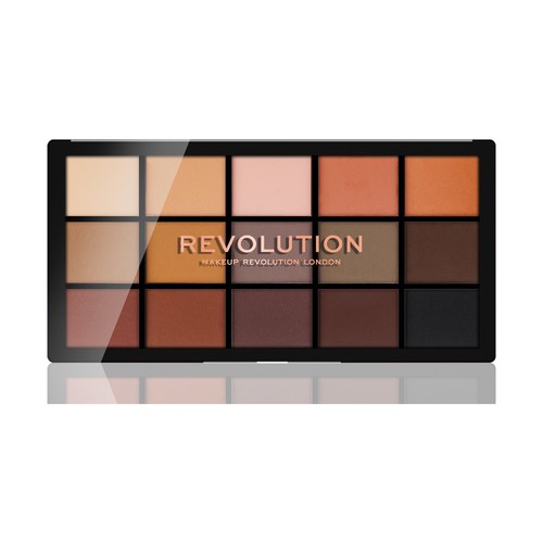 Makeup Revolution Re-Loaded Basic Mattes Palette - Paletka očních stínů 16,5 g