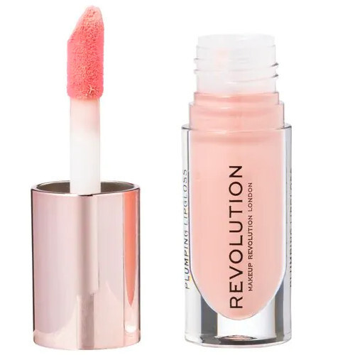Makeup Revolution Pout Bomb Plumping Lip Gloss - Lesk na rty 4,6 ml - Gloss Candy