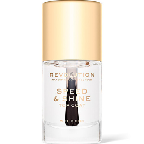 Makeup Revolution Revolution Speed & Shine Top Coat - Lak na nehty 10 ml
