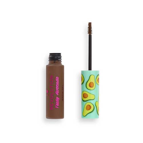 Makeup Revolution I♥Revolution Tasty Avocado Eyebrow Mascara - Řasenka na obočí 6 ml - Clear