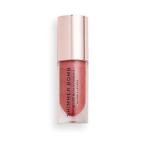 Makeup Revolution Shimmer Bomb Lip Gloss - Lesk na rty 4,5 ml - Starlight