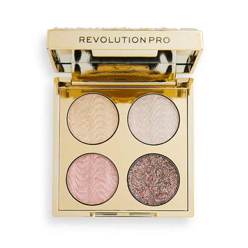 Ultimate Crystal Eye Quad Champagne Crystal - Paletka očných tieňov 3,2 g