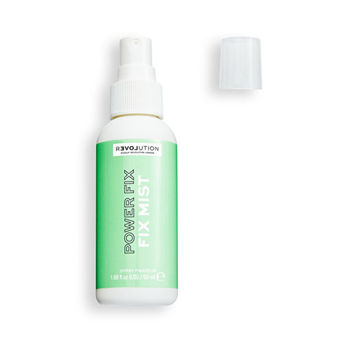 Makeup Revolution Power Fix Mist - Dlouhotrvající fixační sprej a podkladová báze 50 ml