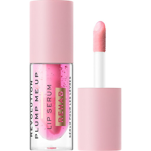 Makeup Revolution Rehab Plump Me Up Pink Glaze Lip Serum - Vyživující sérum na rty 4.6 ml