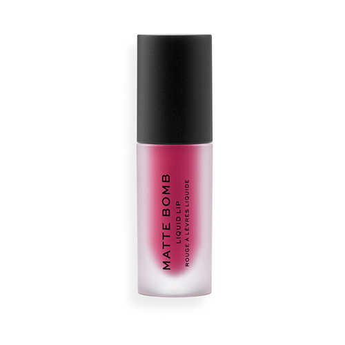 Makeup Revolution Matte Bomb Liquid Lip - Lesk na rty 4,6 ml - Fancy Pink