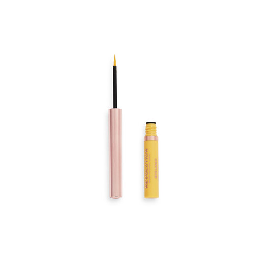 Makeup Revolution Neon Heat Coloured Liquid Lemon Yellow Eyeliner - Oční linky 2,4 ml