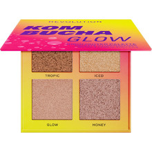 Hot Shot Kombucha Glow Highlighter Palette - Paletka rozjasňovačů 10 g