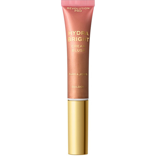 Makeup Revolution Revolution PRO Hydra Bright Cream Blush - Tvářenka 12 ml - Golden