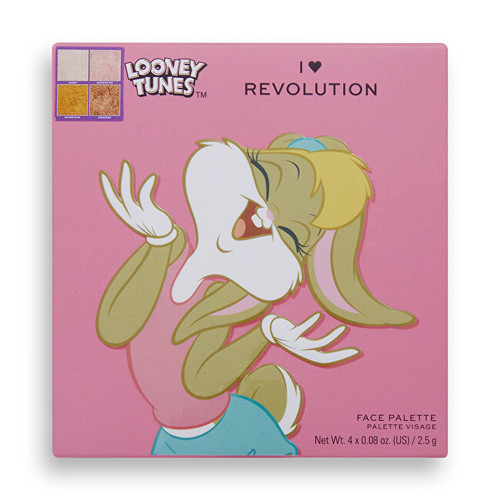 I Heart Revolution Paletka rozjasňovačů Looney Tunes X Lola Highlighter Palette 9 g