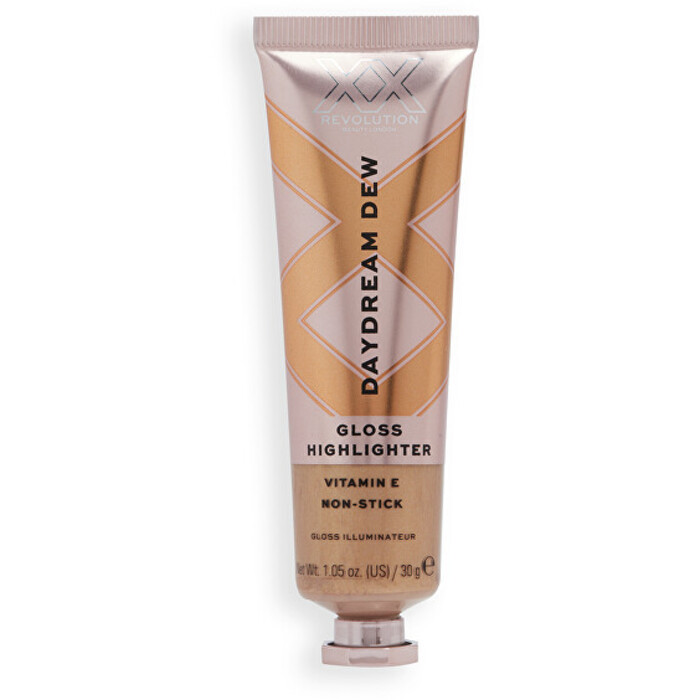 Makeup Revolution XX Daydream Dew Liquid Glow Highlighter - Tekutý rozjasňovač 30 g